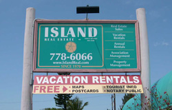Island Real Estate Sign